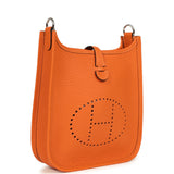 Hermes Evelyne TPM Orange Clemence Palladium Hardware