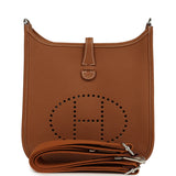 Hermes Evelyne 23 Gold Clemence Palladium Hardware