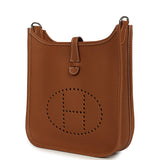 Hermes Evelyne 23 Gold Clemence Palladium Hardware