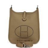 Hermes Evelyne TPM Beige Marfa Clemence Palladium Hardware - Thumbnail View 1