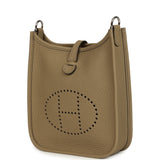 Hermes Evelyne TPM Beige Marfa Clemence Palladium Hardware - Thumbnail View 3