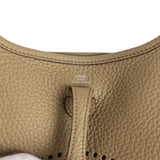 Hermes Evelyne TPM Beige Marfa Clemence Palladium Hardware - Thumbnail View 7