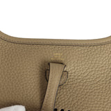Hermes Evelyne TPM Beige Marfa Clemence Gold Hardware