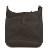 Hermes Evelyne III PM Ebene Clemence Gold Hardware