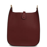 Hermes Evelyne Sellier TPM Rouge H Epsom Gold Hardware - Thumbnail View 4