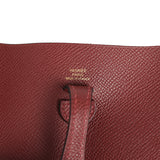 Hermes Evelyne Sellier TPM Rouge H Epsom Gold Hardware - Thumbnail View 7