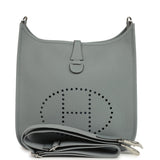 Hermes Evelyne III PM Gris Pantin Clemence Palladium Hardware