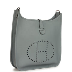 Hermes Evelyne III PM Gris Pantin Clemence Palladium Hardware
