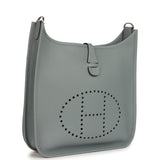 Hermes Evelyne III PM Gris Pantin Clemence Palladium Hardware