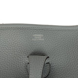 Hermes Evelyne III PM Gris Pantin Clemence Palladium Hardware