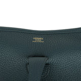Hermes Evelyne III PM Vert Cypress Clemence Gold Hardware - Thumbnail View 7