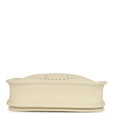 Hermes Evelyne 23 Cream Clemence Palladium Hardware