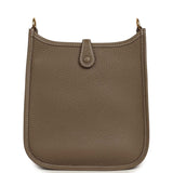 Pre-owned Hermes Evelyne TPM Etoupe Clemence Gold Hardware - Thumbnail View 4