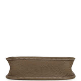 Pre-owned Hermes Evelyne TPM Etoupe Clemence Gold Hardware - Thumbnail View 6