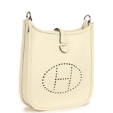 Hermes Evelyne TPM Cream Clemence Palladium Hardware