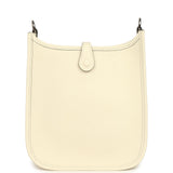 Hermes Evelyne TPM Cream Clemence Palladium Hardware