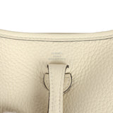 Hermes Evelyne TPM Cream Clemence Palladium Hardware