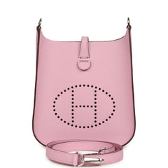 Hermes Evelyne Sellier TPM Mauve Sylvestre Epsom Palladium Hardware