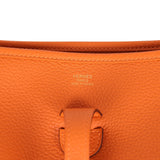 Hermes Evelyne III PM Orange Clemence Gold Hardware - Thumbnail View 7