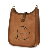 Hermes Evelyne TPM Chamois Grizzly and Alezan Clemence Gold Hardware - Thumbnail View 5
