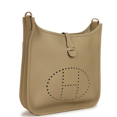 Hermes Evelyne III PM Trench Clemence Gold Hardware