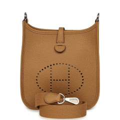 Hermes Evelyne TPM Biscuit Clemence Palladium Hardware