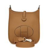 Hermes Evelyne TPM Biscuit Clemence Palladium Hardware - Thumbnail View 1