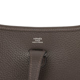 Hermes Evelyne 23 Ebene Clemence Palladium Hardware - Thumbnail View 7