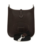 Hermes Evelyne TPM Ebene Barenia Faubourg Palladium Hardware - Thumbnail View 1