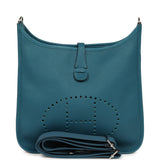 Hermes Evelyne III PM Vert Bosphore Clemence Palladium Hardware - Thumbnail View 1