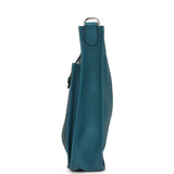 Hermes Evelyne III PM Vert Bosphore Clemence Palladium Hardware - Thumbnail View 3