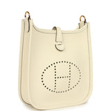 Hermes Evelyne TPM Cream Clemence Gold Hardware - Thumbnail View 2