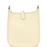 Hermes Evelyne TPM Cream Clemence Gold Hardware - Thumbnail View 4