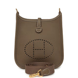 Hermes Evelyne TPM Etoupe Clemence Gold Hardware - Thumbnail View 1
