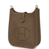 Hermes Evelyne TPM Etoupe Clemence Gold Hardware - Thumbnail View 5