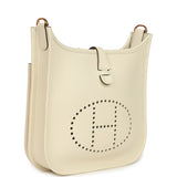 Hermes Evelyne 23 Cream Clemence Gold Hardware - Thumbnail View 2