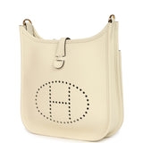 Hermes Evelyne 23 Cream Clemence Gold Hardware - Thumbnail View 5