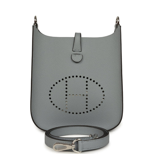 Hermes Evelyne Sellier TPM Gris Pantin Epsom Palladium Hardware