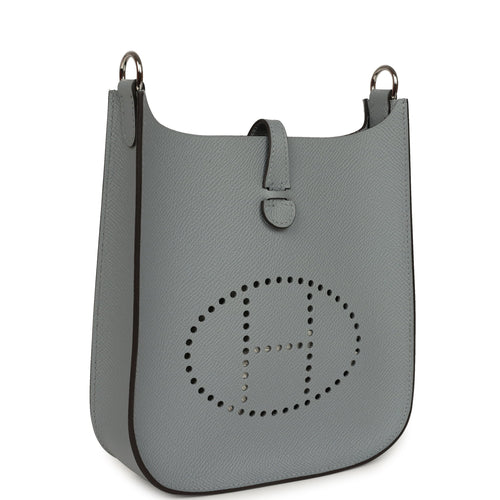 Hermes Evelyne Sellier TPM Gris Pantin Epsom Palladium Hardware