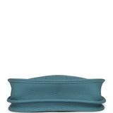 Hermes Evelyne 23 Blue Jean Clemence Palladium Hardware - Thumbnail View 6