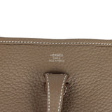 Hermes Evelyne 23 Etoupe Clemence Palladium Hardware - Thumbnail View 7
