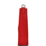 Hermes Evelyne TPM Rouge Radieux Clemence Palladium Hardware - Thumbnail View 3