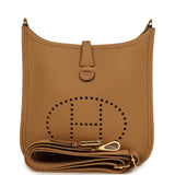Hermes Evelyne 23 Biscuit Clemence Gold Hardware - Thumbnail View 1