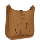 Hermes Evelyne 23 Biscuit Clemence Gold Hardware - Thumbnail View 2