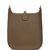 Hermes Evelyne Sellier TPM Etoupe Epsom Palladium Hardware - Thumbnail View 4