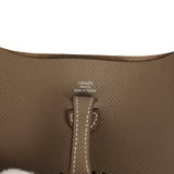 Hermes Evelyne Sellier TPM Etoupe Epsom Palladium Hardware - Thumbnail View 7