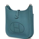 Hermes Evelyne 23 Blue Jean Clemence Palladium Hardware - Thumbnail View 5