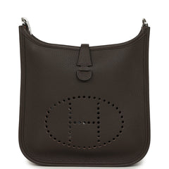 Hermes Evelyne 23 Ebene Clemence Palladium Hardware