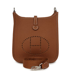 Hermes Evelyne TPM Gold Clemence Palladium Hardware