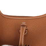 Hermes Evelyne TPM Gold Clemence Palladium Hardware - Thumbnail View 7